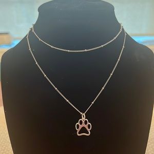 Paw Pendant Necklace 🐾